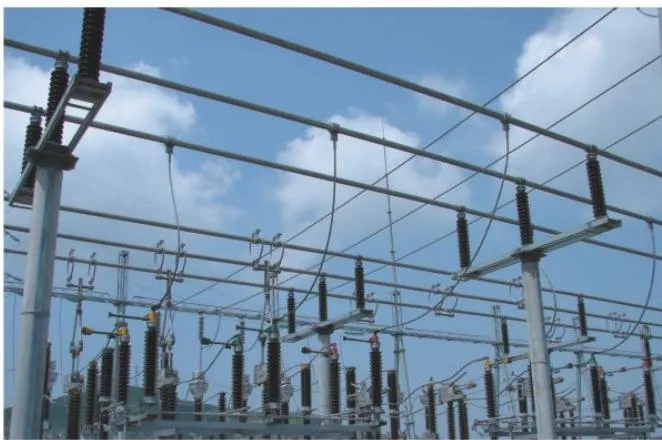 Aluminum Alloy Conductive Tubular Busbar Engineering Drawing
