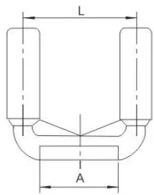 Compression Double-Conductor Copper-Aluminum Equipment Clamp