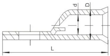 DTG Copper Tube Compression Terminal