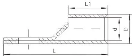DTG Copper Tube Compression Terminal