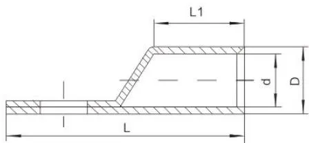 DTG Copper Tube Compression Terminal