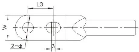 DTL Copper-Aluminum Transition Terminal
