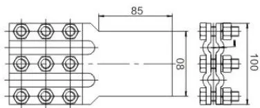 Electrified Railway Equipment Clamp