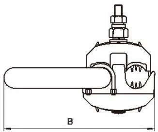 JBCD Piercing Grounding Clamp