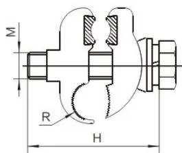 JBLY, JB, PGA, JBL, JBT, JBTL, CAPG Special-Shaped Parallel Groove Clamp