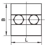 JBLY JB PGA JBTY JBTLY Special Shaped Parallel Groove Clamp