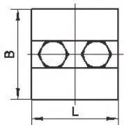 JBLY JB PGA JBTY JBTLY Special Shaped Parallel Groove Clamp