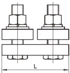 JBLY JB PGA JBTY JBTLY Special Shaped Parallel Groove Clamp