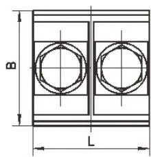 JBLY JB PGA JBTY JBTLY Special Shaped Parallel Groove Clamp