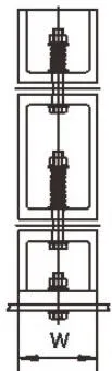 JGPD-H High Voltage Cable Fixing Clamp