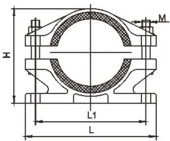 JGW JGH JGP High Voltage Cable Fixing Clamp
