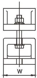 JGW JGH JGP High Voltage Cable Fixing Clamp