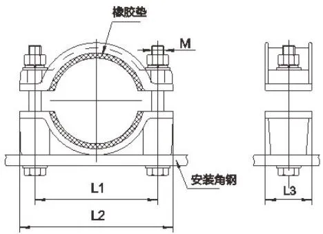 JGW JGH JGP High Voltage Cable Fixing Clamp