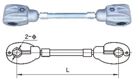 JJB Twin-Conductor Spacer