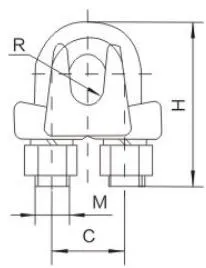 JK Steel Wire Clip