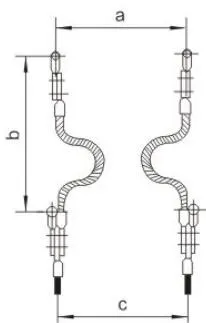 JR 4-way to 2-way Branch Clamp