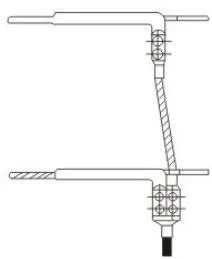 JR 4-way to 2-way Branch Clamp