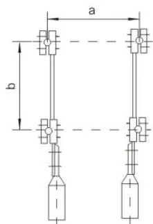 JR 4-way to 2-way Branch Clamp