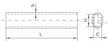 JT-L Splicing Sleeve (Aluminum Strand) (Mechanical Compression)