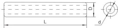 JY & JBD Type Splice Sleeve (For Steel Strand, Hydraulic Butt / Explosive Lap)