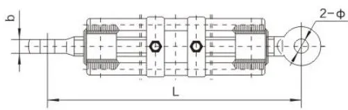 LH Turnbuckle (Round Eye)