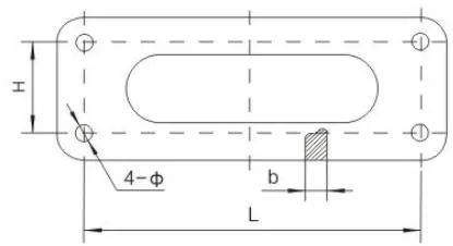 LJ, LXV &#x26; LF Type Square Yoke Plate
