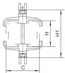 MCD Channel Busbar Suspension Fitting