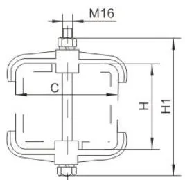 MCG Channel Busbar Spacer