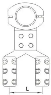 MG/MR(B) Type T-Connector (30°)