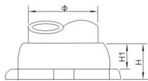 MGD Type Tubular Busbar End Fixing Clamp