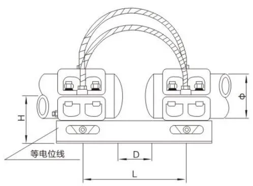MGGD Type Tubular Busbar Expansion Clamp