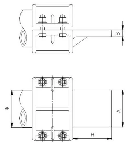 MGP Type Horizontal Terminal Clamp