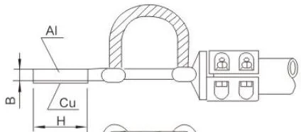 MGS/MGSG Type Tubular Busbar Expansion Connector (0°)