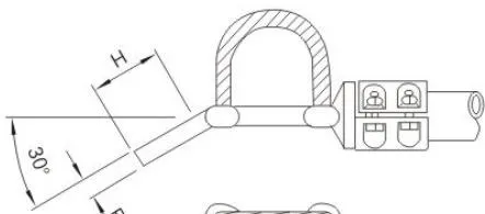 MGS/MGSG Type Tubular Busbar Expansion Connector (30°)