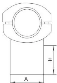 MGT(CS) Type Tubular Busbar Damping Ring T-Clamp