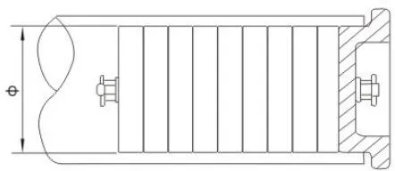 MGZP Type Tubular Busbar Counterweight Fitting