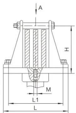 MNL Indoor Rectangular Busbar Support (Vertical)