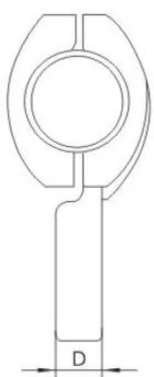 MTLY Type T-Clamp
