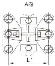 MWL Outdoor Rectangular Busbar Support (Vertical)