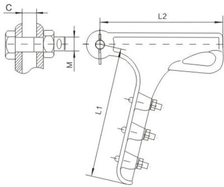 NLL Aluminum Alloy Strain Clamp (Bolt-Type)