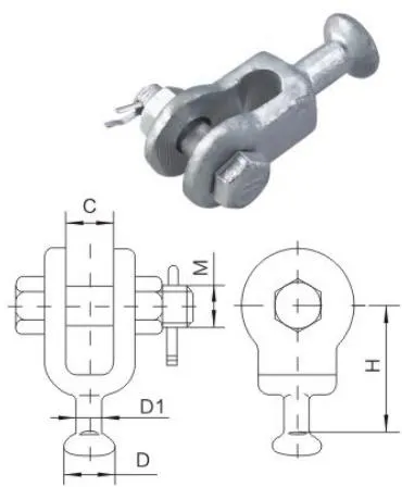QS Ball Clevis