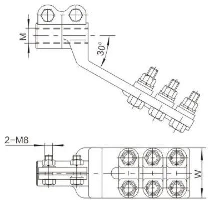 SBG Transformer Copper-Aluminum Clamp