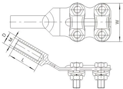 SBG Transformer Copper-Aluminum Clamp
