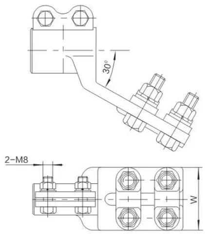SBT Transformer Copper Clamp
