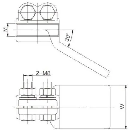 SBT Transformer Copper Clamp