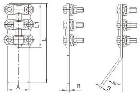 SL Aluminum Equipment Clamp