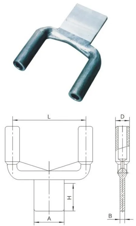 SSY Compression Double-Conductor Aluminum Equipment Clamp