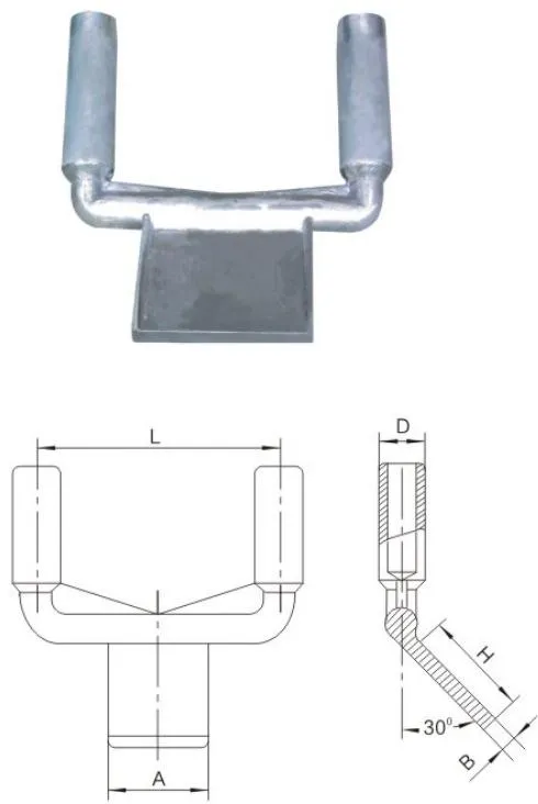 SSY Compression Double-Conductor Aluminum Equipment Clamp