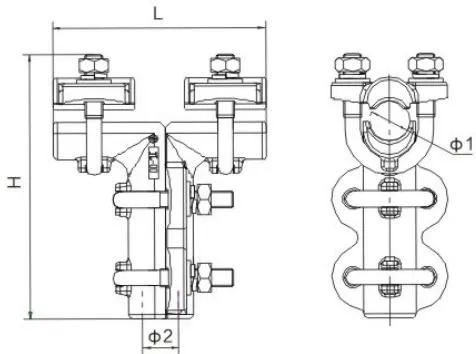 TL Bolted Single-Conductor T-Clamp