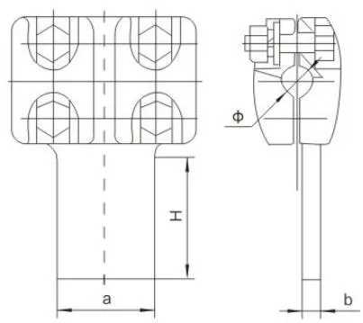TL Single-Conductor T-Clamp
